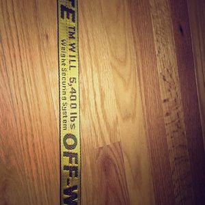 Off white belt
